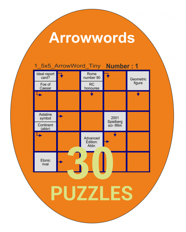 1 5x5 ArrowWord tiny