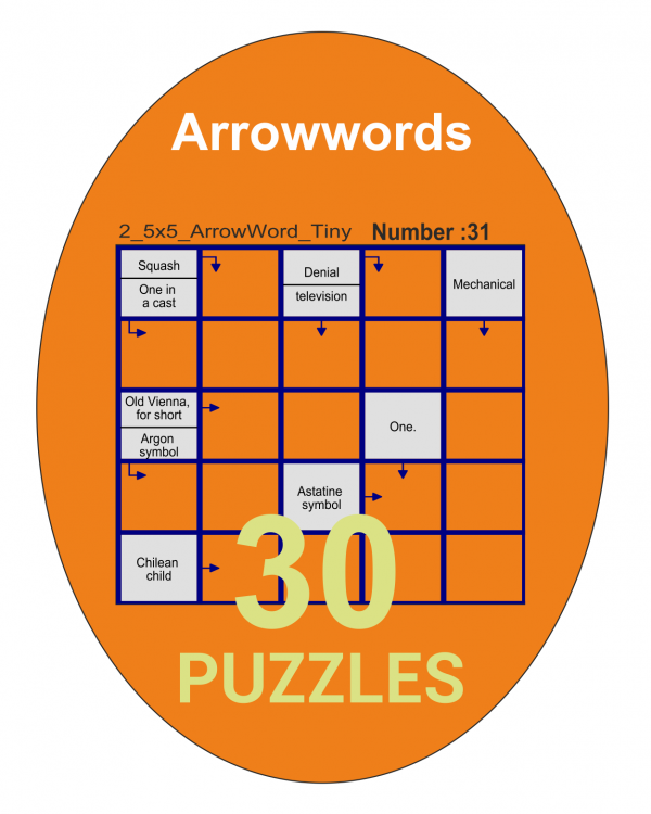 2 5x5 ArrowWord tiny