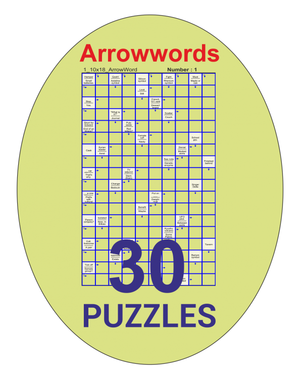 1 10x18 ArrowWord
