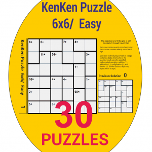 1 KenKen 6x6 Easy