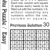 2 9x9 Sudoku Easy - Image 4
